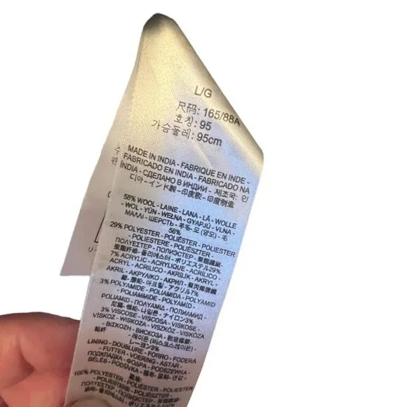 Levis Tweed Blazer with Elbow Pads Size L - Picture 2 of 13